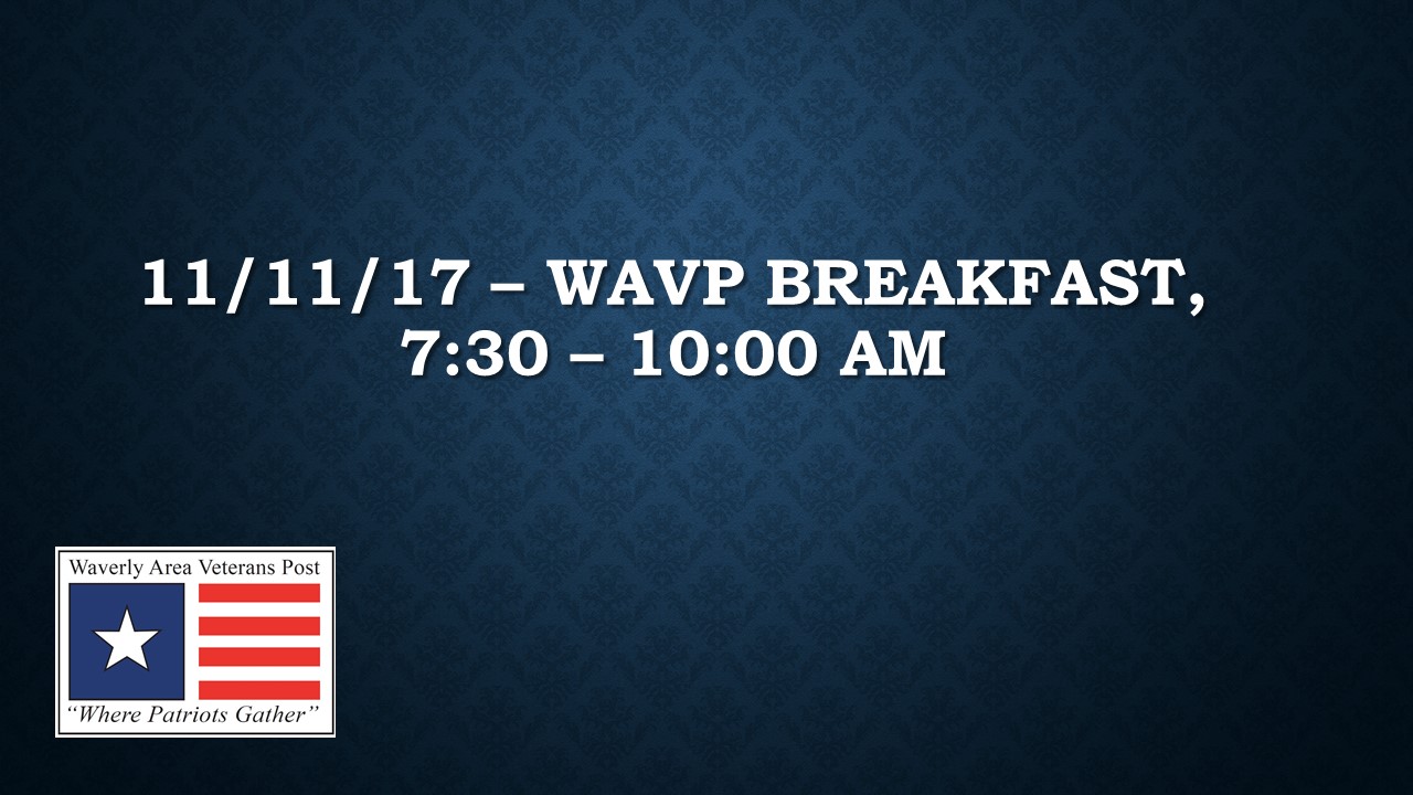 Waverly Area Veterans Post Home